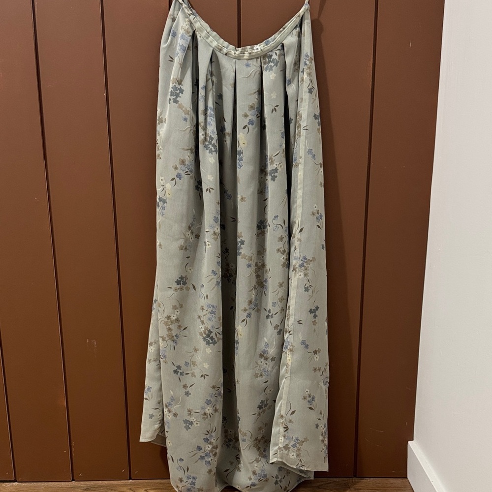 Vintage Charter Club Floral Maxi Skirt